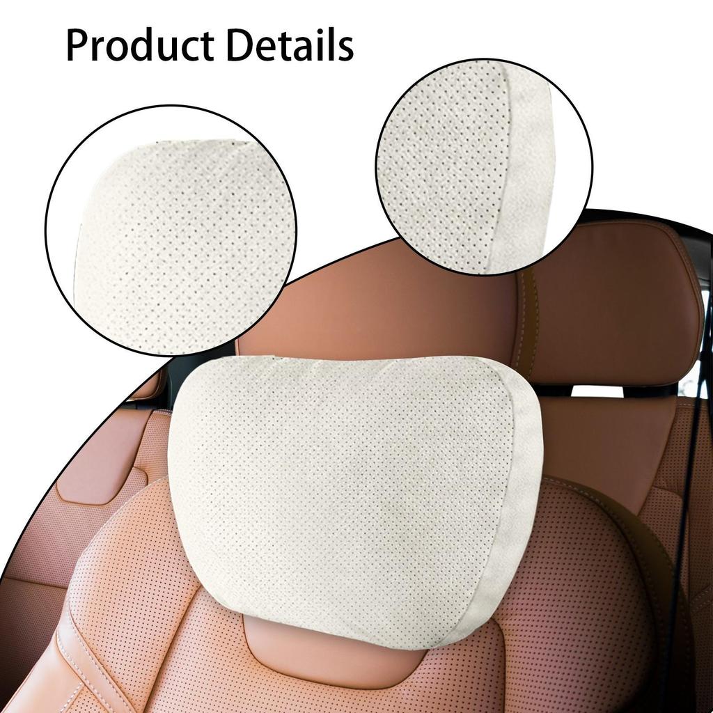 Car Headrest Neck Ergonomic Universal Comfortable Driving Travel Breathable Head Rest and