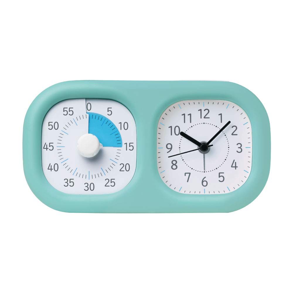 

Sonic Time Feeling Timer Toki Sapo Clock Plus Realize the Passage of Time Mint Blue LV-3521-MB