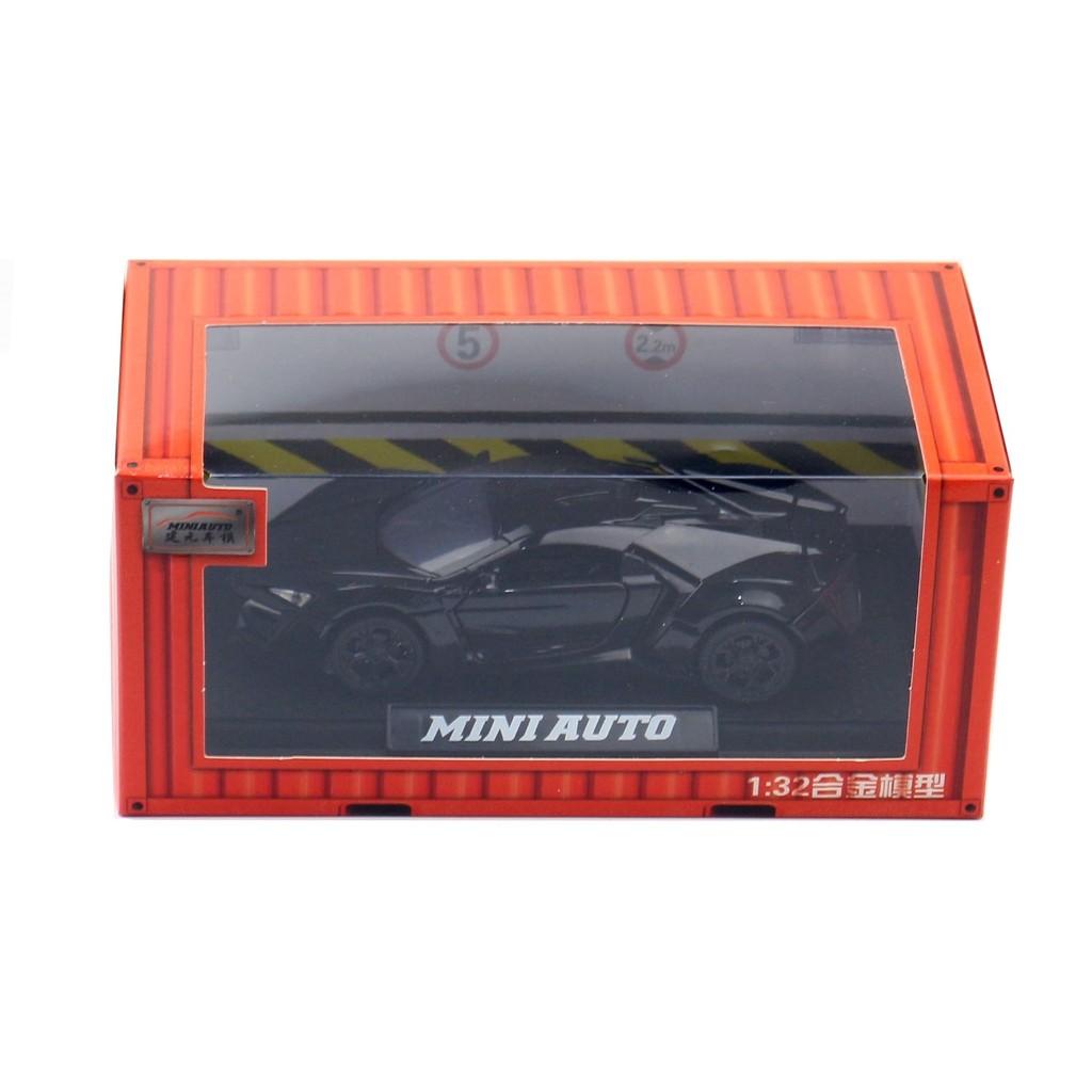 Furious Lykan Fast Hypersport Alloy Car Model With Acousto Optic Design For Gift