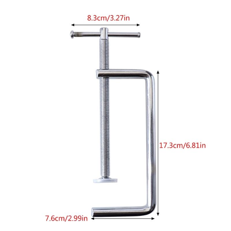 Convenient  CClip GClamp for Multiple Uses Stable Clamping Force Woodworking Tool for Securing and Organizing
