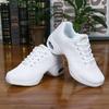 Women Dance Shoes Jazz Ballroom Dancing Comfortable Lady PU Soft Outsole Training Breathable Modern Tango Dance Sneakers