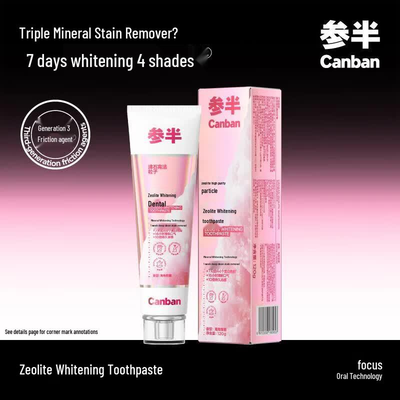 Can Ban Zeolite Whitening Toothpaste