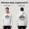 Men's Minimalist Design Hoodie - Soft Comfort Cotton-Poly Blend, Versatile Stylish Casual Top for Daily Wear, Halloween Essential Sweatshirt for Men