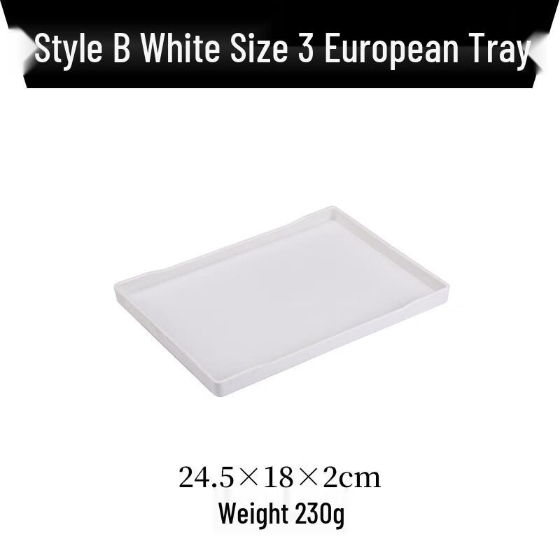 Melamine Imitation Porcelain Serving Trays