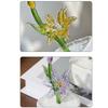 With Flowerpot Glass Flower Bouquet Mini Glass Flower Decor  Wedding Decoration