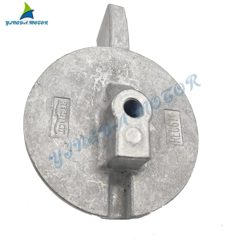 67F-45371-00 Anode Trim Tab For YAMAHA Outboard Motor 50 60 70 75 80HP 90HP 67F-45371 New Model