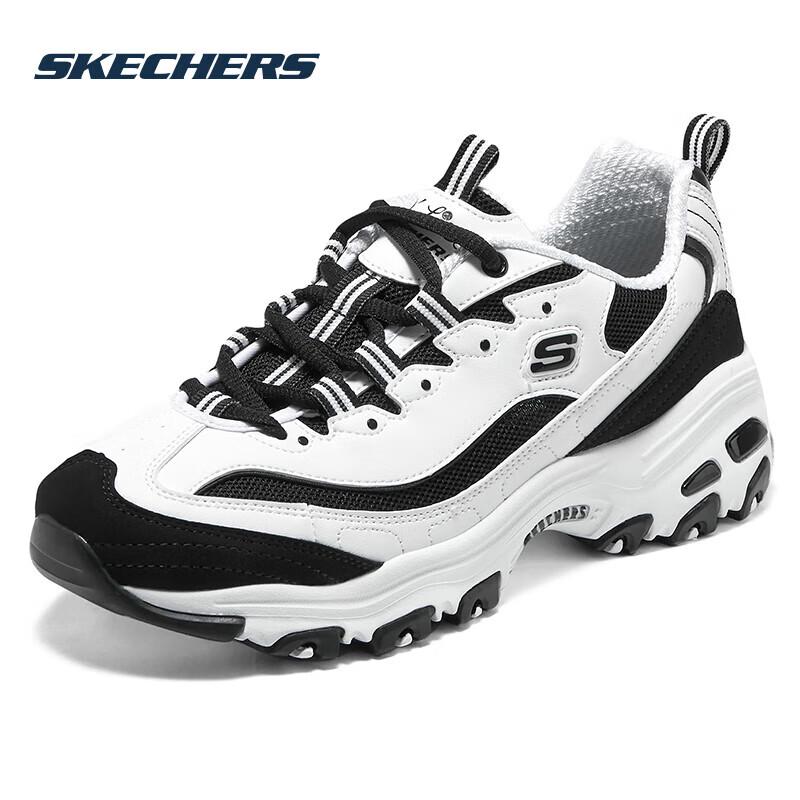 Skechers Women's Platform Cushioned Casual Shoes 896121-WBK