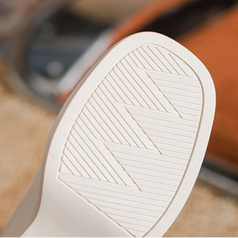 Female High Heeled Boots Autumn and Winter New Short Boots Women's Thick Heel Round Head Platform Boots Woman