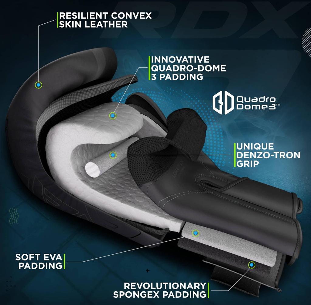 RDX Kids Boxing Muay Mayan Hide Patent Junior Training Punching Focus Thai Punching Gloves Gloves, Sparring, Thai, Leather, Kara, Pending, Mitts,