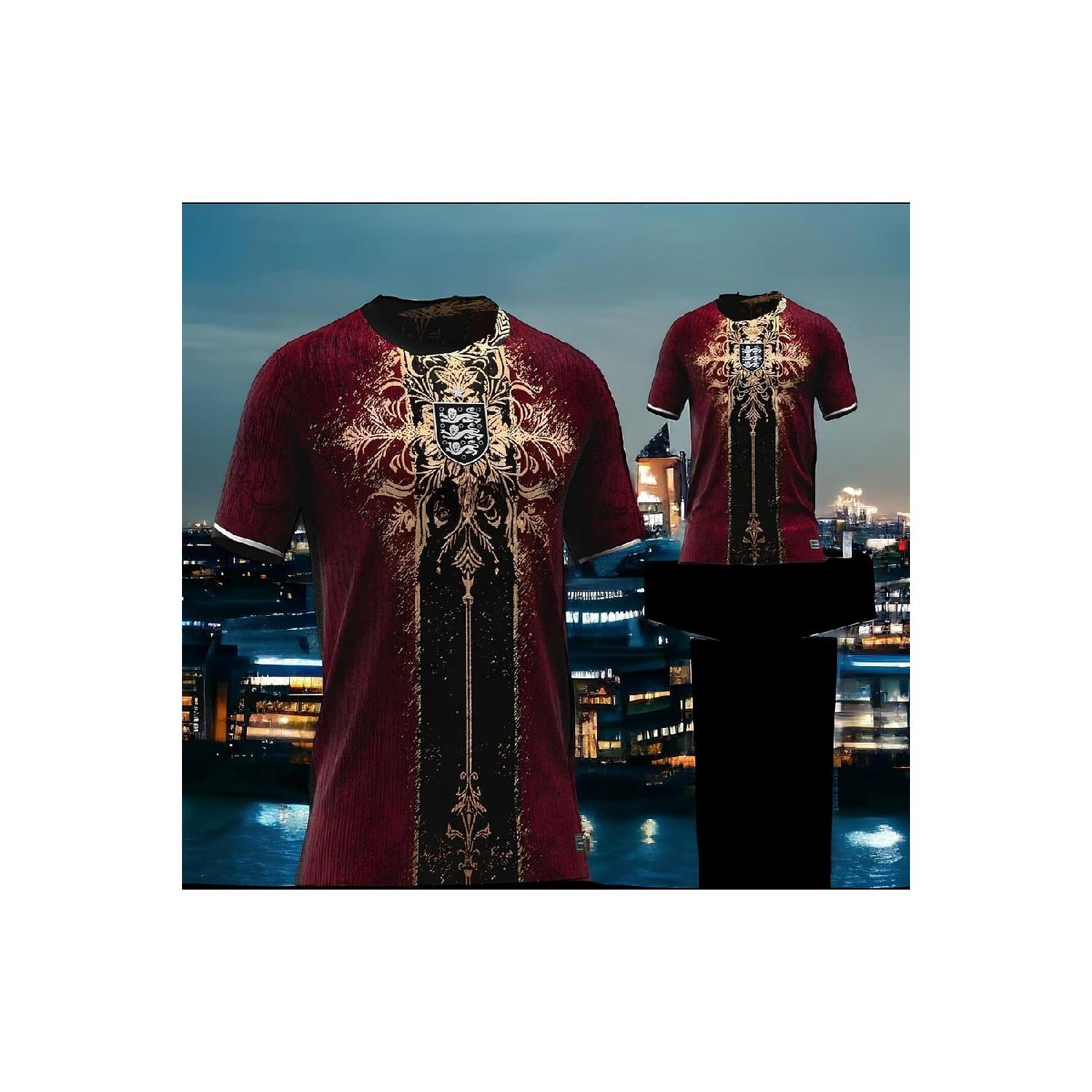 

Lion Sports England Special Design Anonymous Jersey Special Lion S бордовый