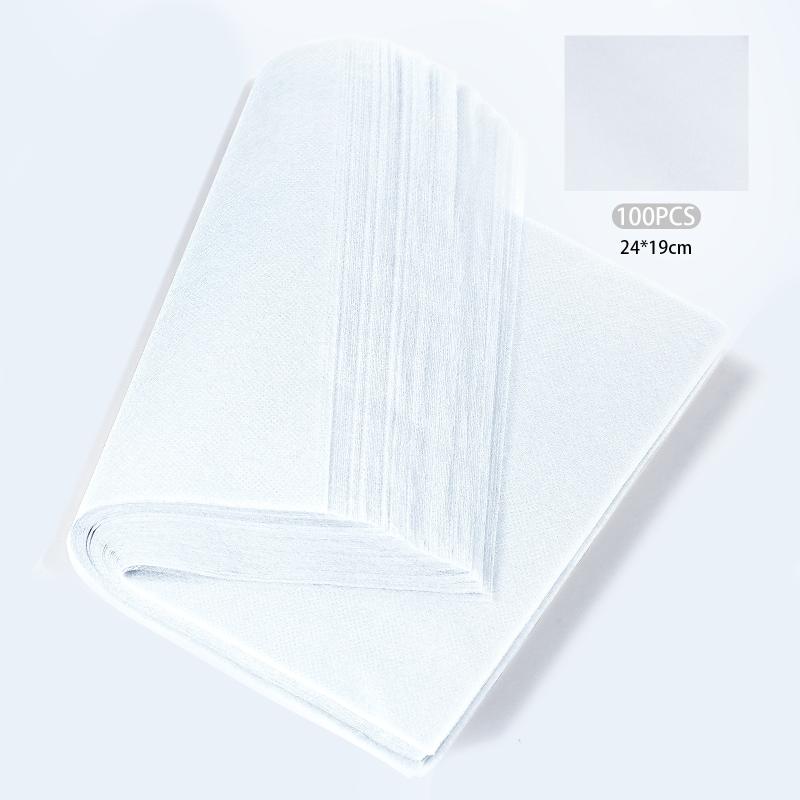 

100 Sheets Nail Dust Collector Filter Paper Cotton Replace Nail Vacuuming Filter Non-Woven Fabrics Paper Manicure Accessories білий