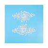 Car Bone Pair Flower Dress Princess Dress Patch Pair Flower Bridal Headdress Jewelry Headband Material Pair Flower Lace Flower