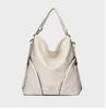 Women's Versatile Luxury Backpack: Large Capacity Textured Shoulder & Crossbody Tote Bag