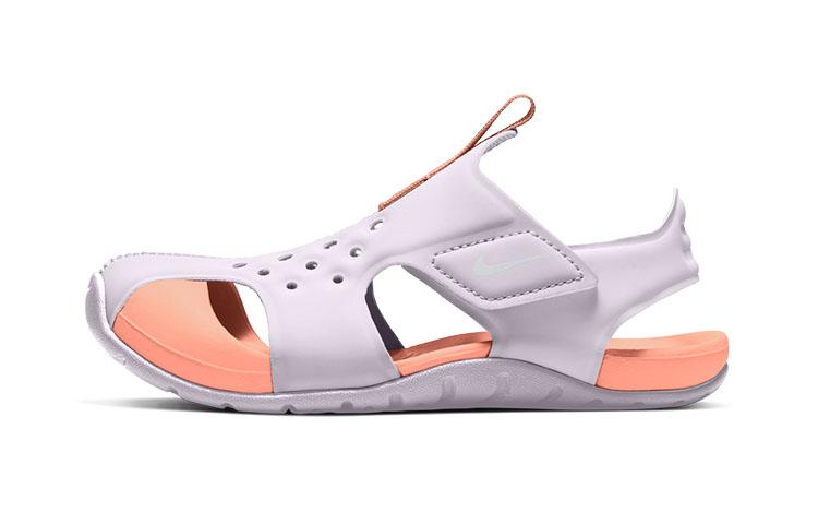 Nike Sunray Protect 2 Synthetic Leather Slip Resistant Children s Sandals Children Aged 3 7 Years Old 943826-503 28
