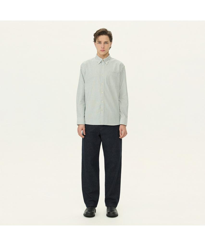 Henlikoteun Raw Denim Pants Ahpam26021Ind