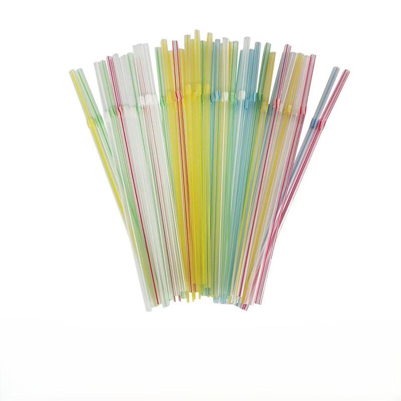 ZISIZ Individually Wrapped Disposable Straws