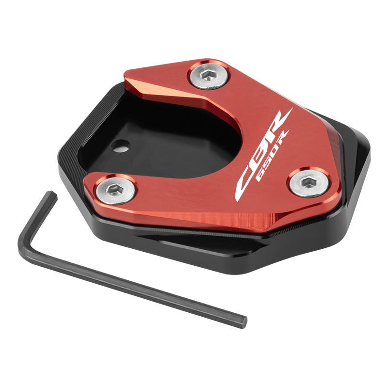 For Honda CBR650R 500R CB 650R 300R 500X 2018-2023 Motorcycle Accessories Kickstand Foot Side Stand Enlarger Extension Pad Plate