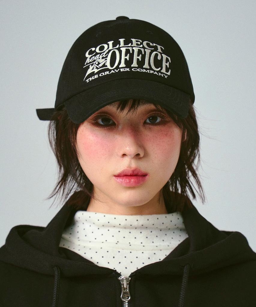 GRAVER [Unisex] Collect Office Ball Cap_Black