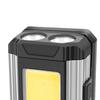 Folded Work Lights Aluminium Alloy USB Charging Magnetic COB Inspection Lamp Portable Fill Light Grey