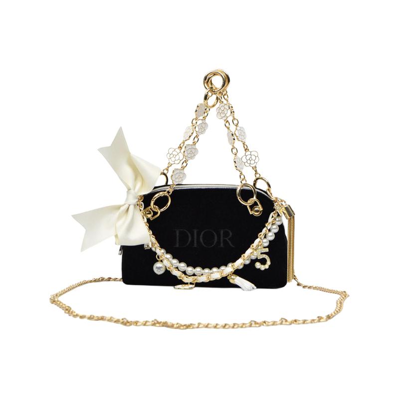 DIOR DIY Style Cosmetic Bag Canvas