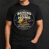 Funny Builder T Shirt Behind Every Home Is A Who Worked In The Rain To Finish It Construction Vintage