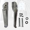 2Pcs Universal Pedal Folded Footrest Footpeg For Motorcycle Bicycles Electric Vehicles Mopeds Scooters