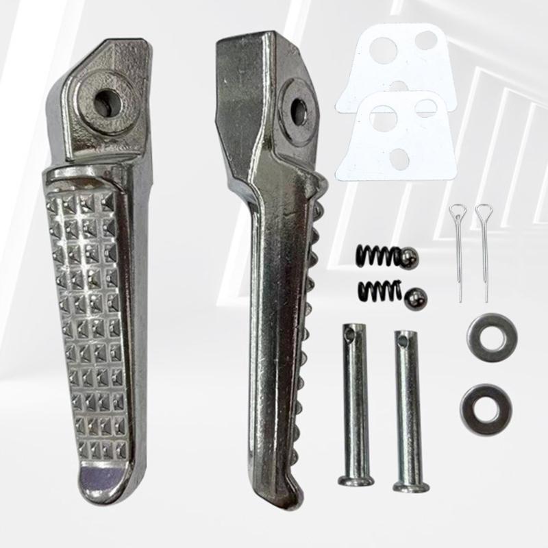 2Pcs Universal Pedal Folded Footrest Footpeg For Motorcycle Bicycles Electric Vehicles Mopeds Scooters