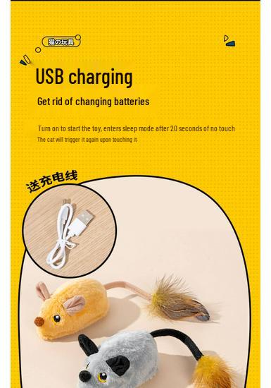 Remote Control Tail-Wagging Electric Pet Toy: Self-Entertainment Decompression Gadget for Cats and Dogs.