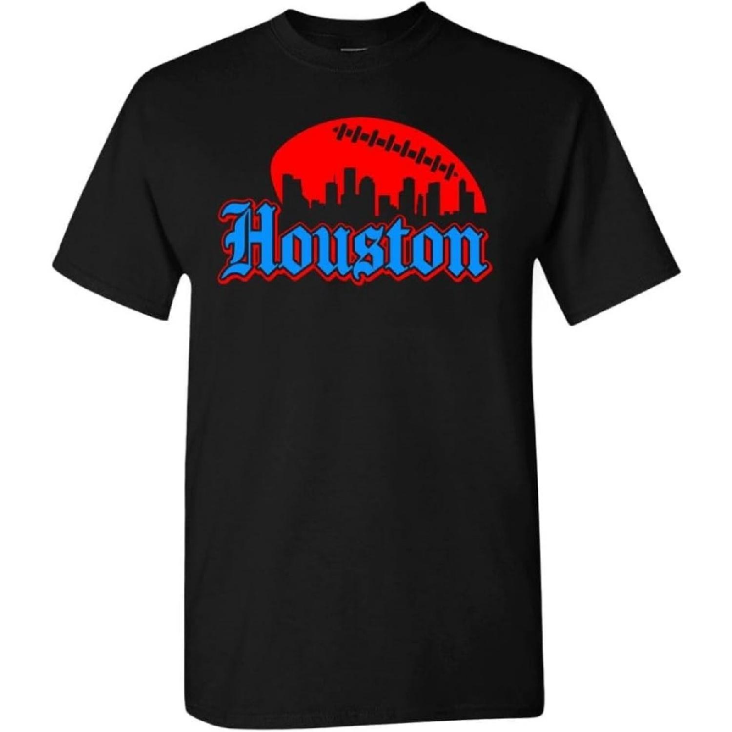 Xtreme Apparrel City Skyline Men s Shirt for Football Fans S