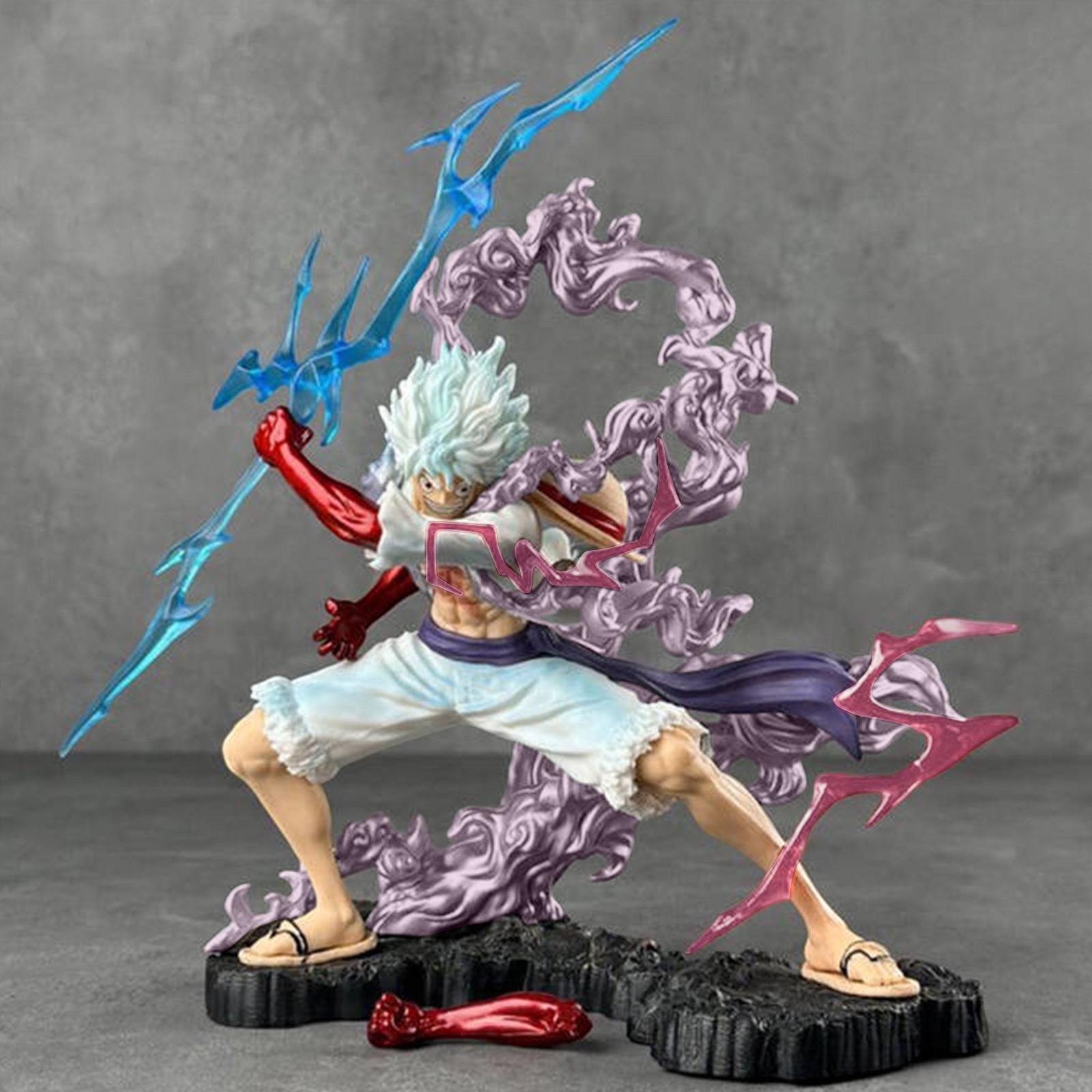 

Ника Луффи 28 см аниме фигурки Gear Fifth 5 фигурка из ПВХ статуэтка модель кукла коллекция украшения комната игрушки подарки One Size