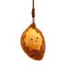 Cute Roasted Sweet Potato Plush Toy Keychain For Girls Winter Children'S Gift Heart Decoration Bag Hanging Soft Stuffed Animal