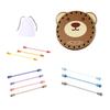 Kids Bear Rope Untangling Game Logic Thinking Focus Training Rope Board Game Parent-children