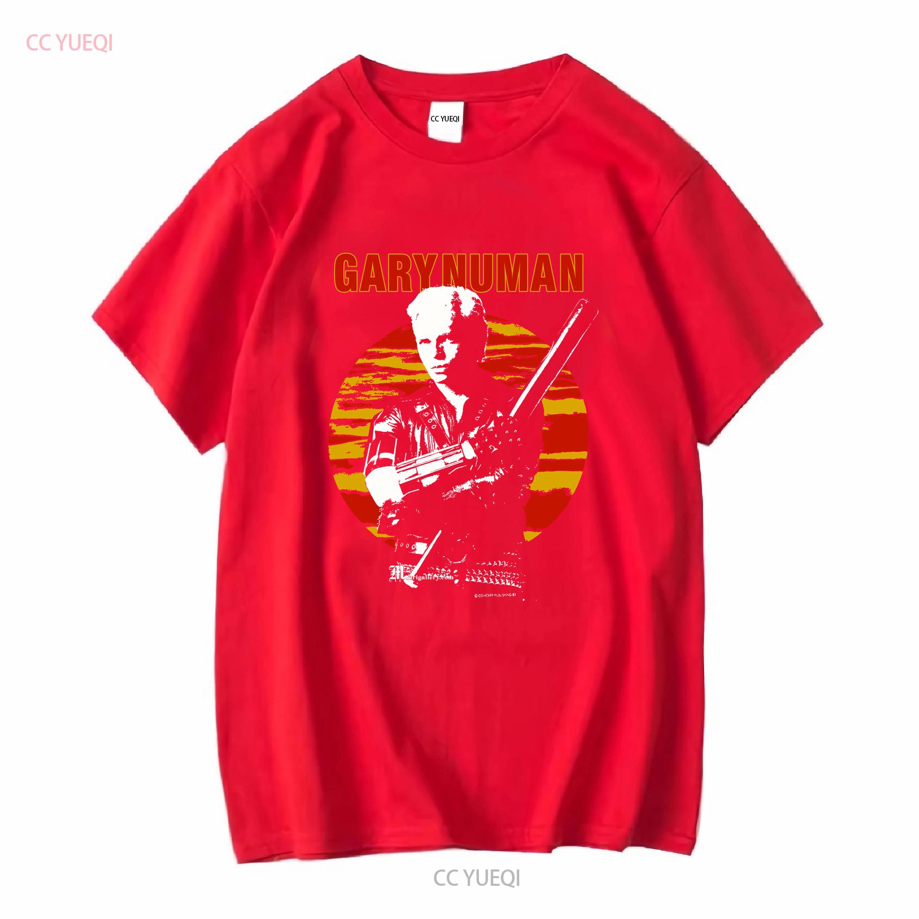 Gary Numan Album Men T shirt Black  All Size S to 5XL 19 vintage Washed Stylish Stretched designer clothes graphic Unisex Soft S