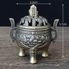 Chinese Style Incense Censer Alloy Fragrance Holder New Incense Burner  Desktop Ornament
