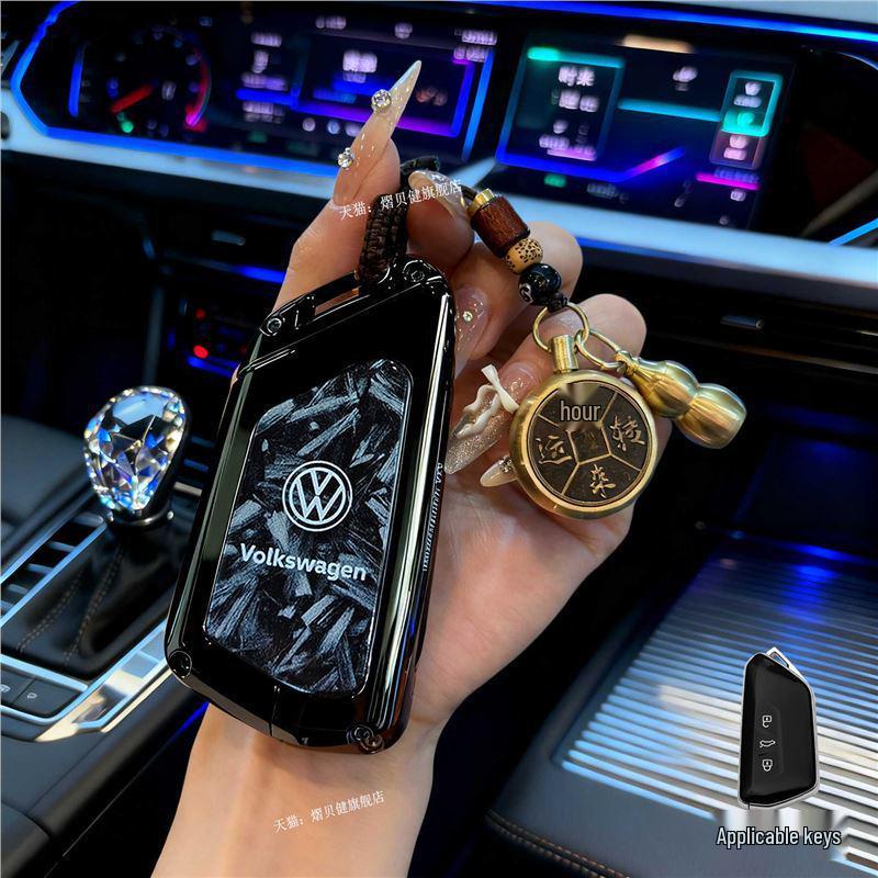 Volkswagen sleuteletui voor Tiguan L, ID.3, Magotan, Passat, Sagitar, Tayron, Lamando