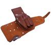 Hair Care Waist Pack Hair Scissors Comb Bag Hairpin Bottle Bag Salon Hairdressing Tool Brown