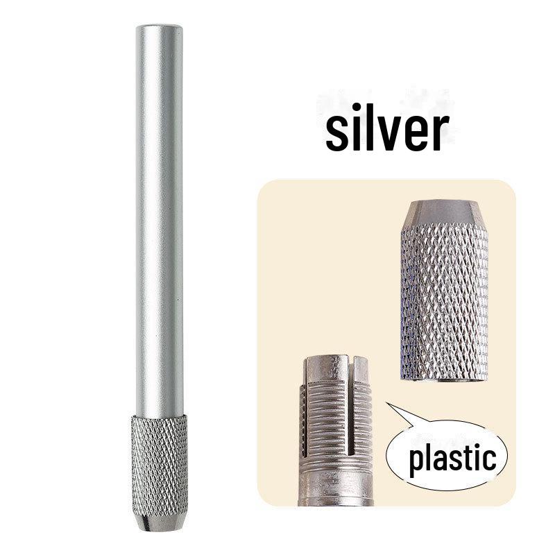 Dobbelt-hodet metall- og treblyantforlenger