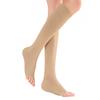 1 Pair Women Compression Sleeve Calf Knee Stocking Socks Open