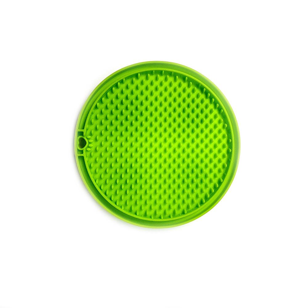 Pet Lick Silicone Mat for Dogs Pet Slow Food Plate Dog Bathing Distraction Silicone Dog Sucker Food Training Dog Feeder Supplies