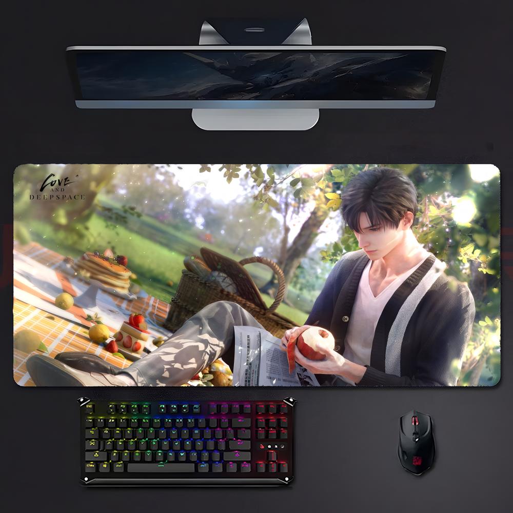 Gamecharacter Charming Love And Deepspace Rafayel Mouse Pad Mousepad Large Gaming Lockedge Thickened Pc Table Desk Mat