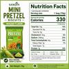 SAMJIN Mini Pretzel Biscuits 70g Wasabi Flavor | Crispy Crunchy Texture, Spicy Wasabi Flavor, Convenient Snack