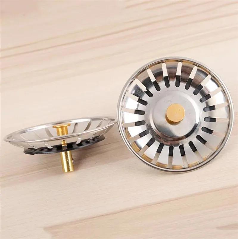 2 Piezas Colador Tapón para Fregadero de Cocina Tapón de Desagüe Filtro de Fregadero Filtre Colador de Fregadero Filtro Desagüe de Piso Herramientas de Cocina