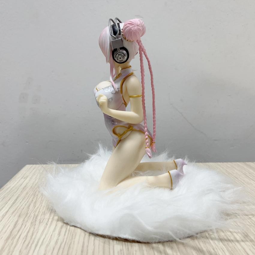 17CM Super Sonico sonic bikini swimwear Bunny Girl figure Action Anime model Doll toys For Christmas Gift