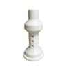Kitchen Faucet Cleaning Adapter Connector, Plastic Tapered Single Body Link Piece with Round Base and 0.94in Top Width Daily