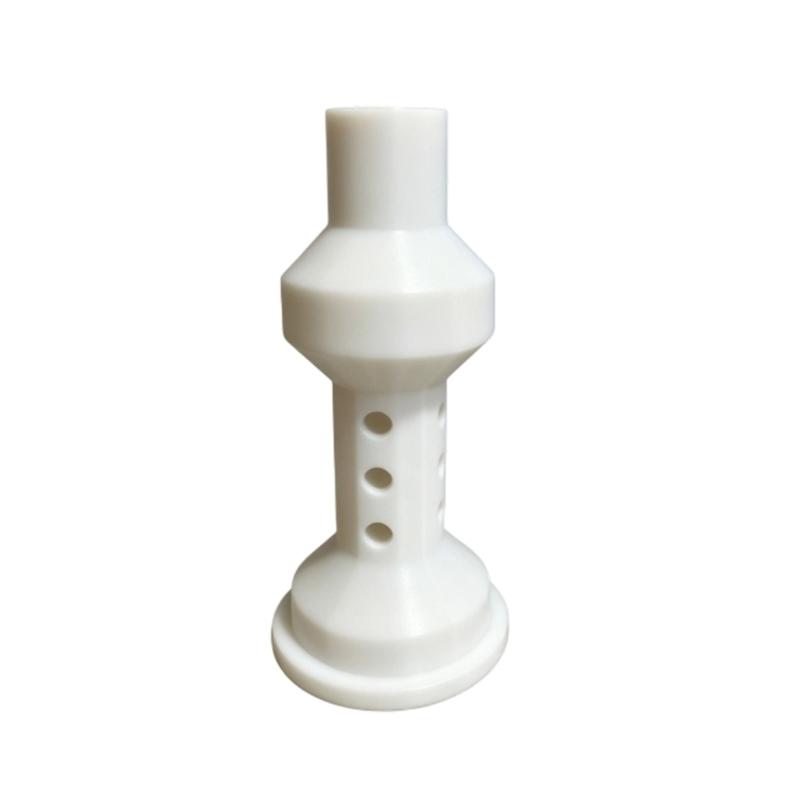 Kitchen Faucet Cleaning Adapter Connector, Plastic Tapered Single Body Link Piece with Round Base and 0.94in Top Width Daily