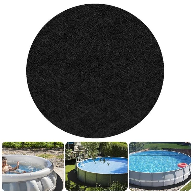 Thickened Round Pool Liner Pad for Above Ground Swimming Pool Swimming Pool Ground Cloth Above Ground Pool Mat
