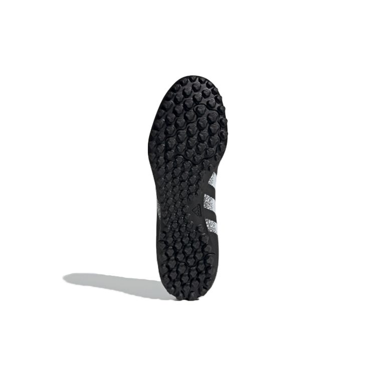 Adidas Predator Freak .4 Round Toe Lace-Up TF (Rubber Studs) Non-Slip Soccer Shoes Men Soccer Shoes Black White FY1046