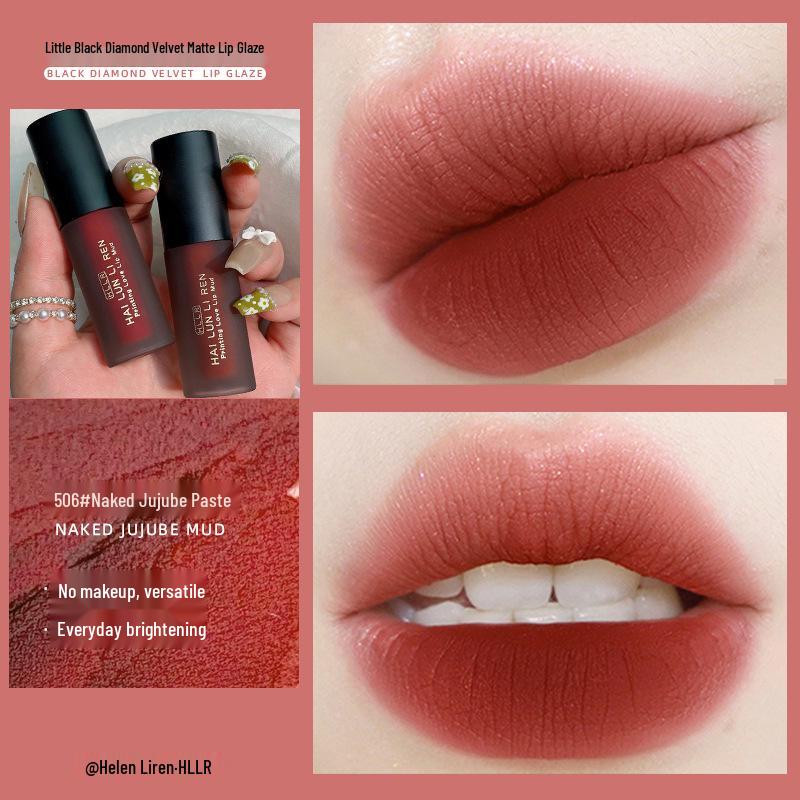

Helen Lady Velvet Matte Mist Lip Glaze - Whitening Complexion, Student Style