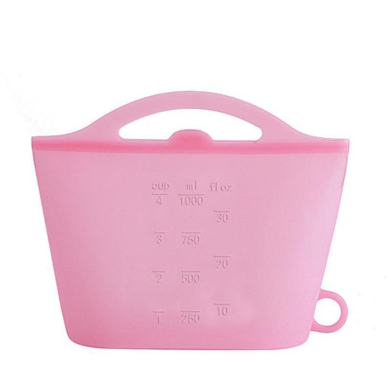 Versatiles Silicones Steaming Bag Freezer Preservations Leakproof Food Storage Bag Kitchen Bag
