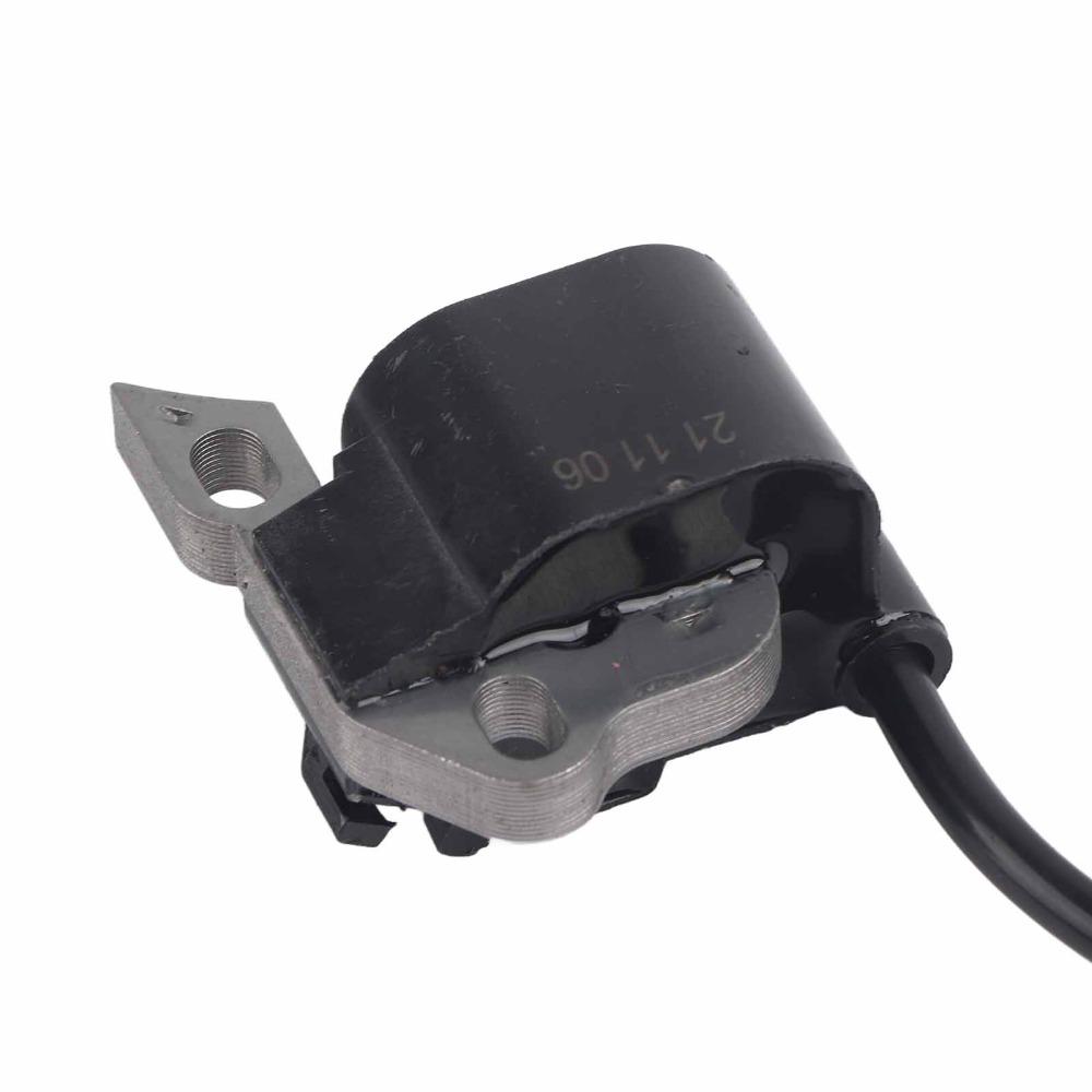 Compact Ignition Coil Module Black Ignition Coil Replacement Chainsaw Electrical Part  Garden Tools